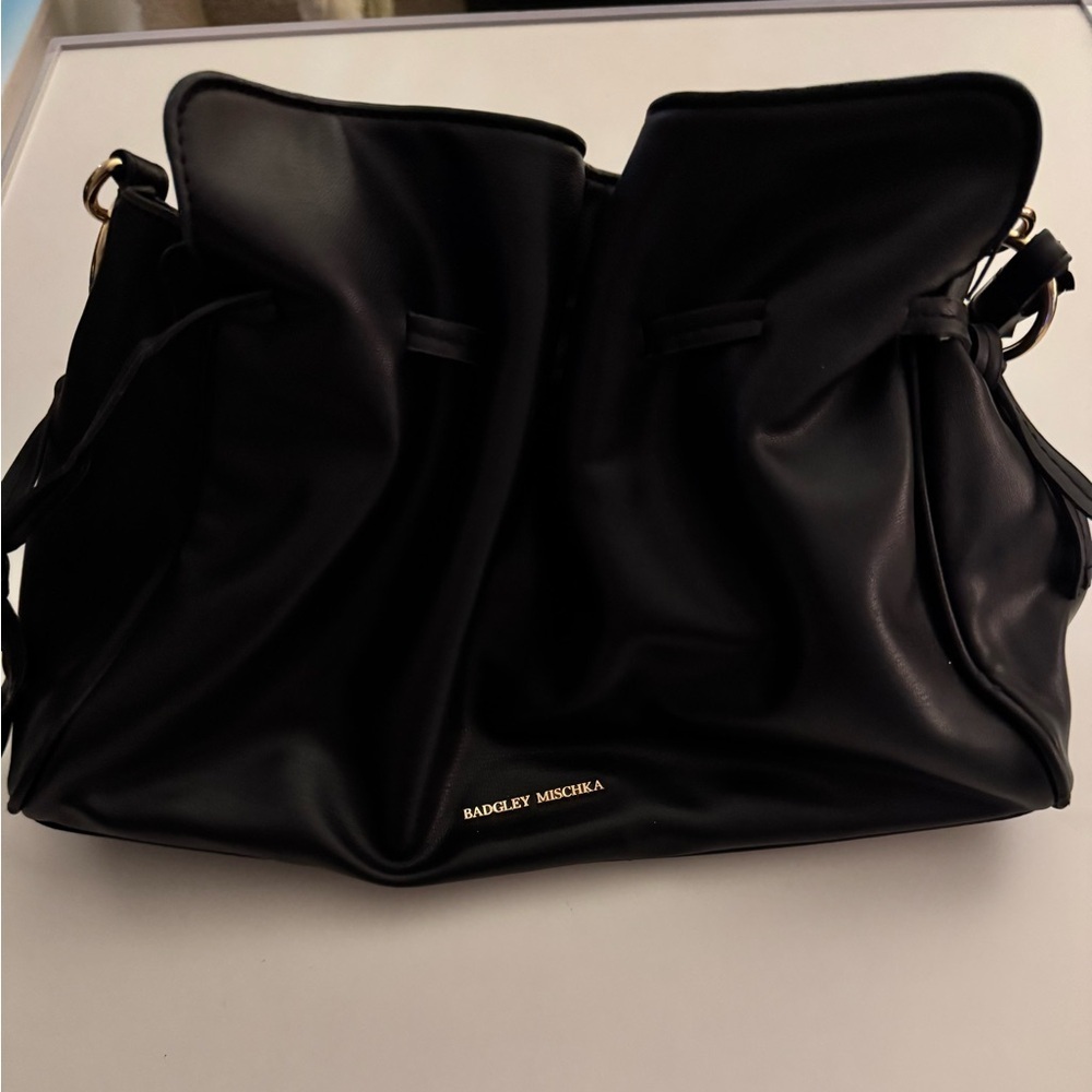 Badgley Mischka Black Shoulder Bag